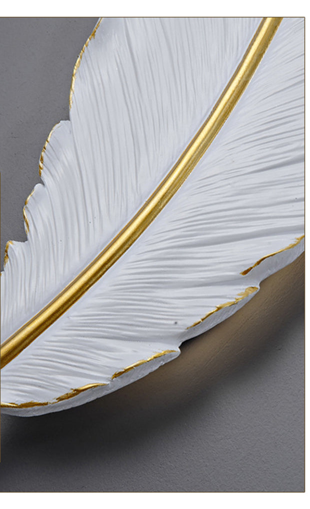 Modern Feather Wall Lamp
