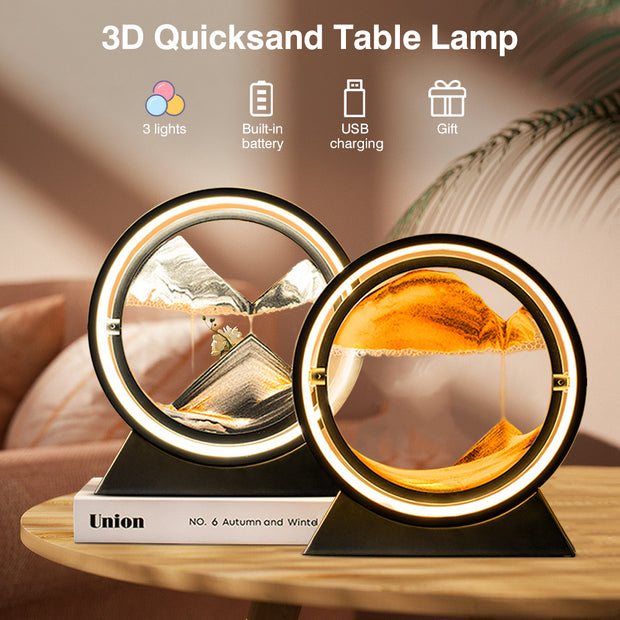 LED Moving Sand Lamp
